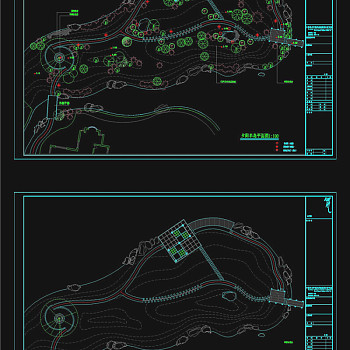 岛CAD景观图纸