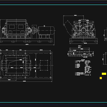 锤式破碎机图纸CAD机械图纸