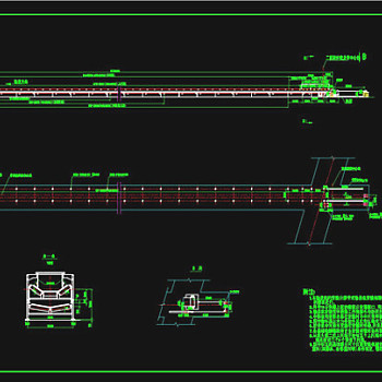 带式输送机CAD机械图纸