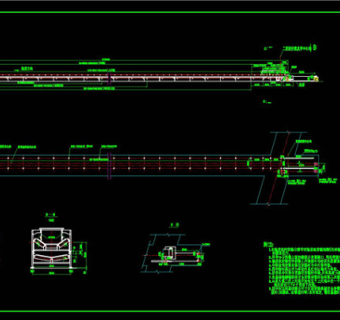 带式输送机CAD机械图纸