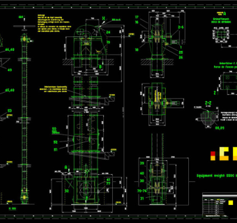 斗式提升机设计CAD机械图纸