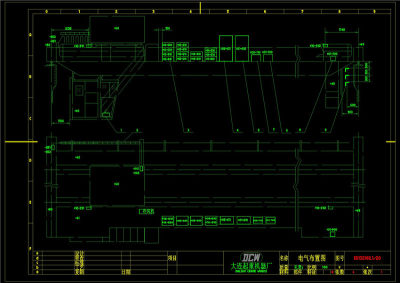电气工程设计CAD机械图纸