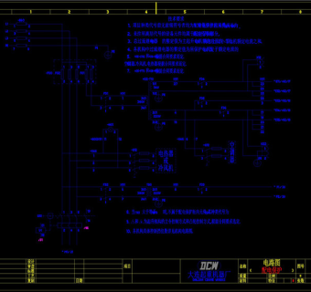 电气图稿设计CAD机械图纸