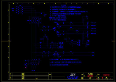 电气图稿设计CAD机械图纸