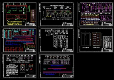 电气图CAD机械图纸