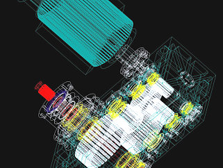 减速机CAD机械图纸