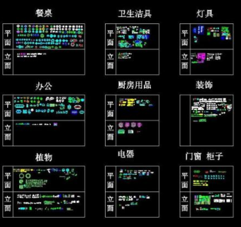 很齐全的CAD综合图库