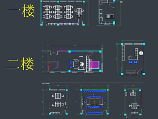 学校办公楼设计CAD图纸