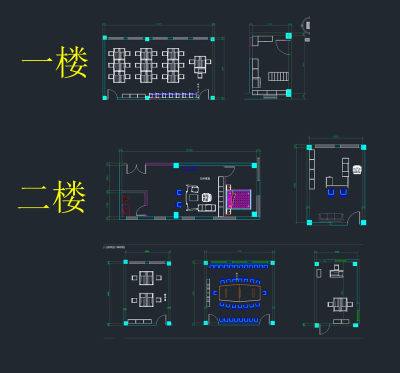 学校办公楼设计CAD图纸