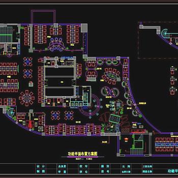 网吧设计CAD图
