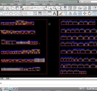 商用厨房设备CAD图块-炉灶制冷设备