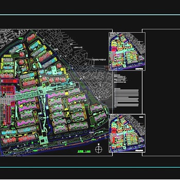 小区总平面图CAD图