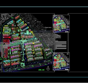 小区总平面图CAD图