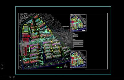小区总平面图CAD图