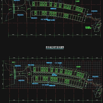 停车场建筑设计CAD图纸