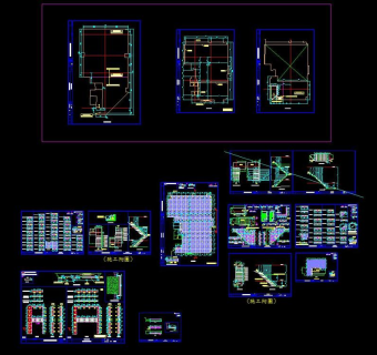 台湾睿腾国际石材CAD楼梯下单分解图