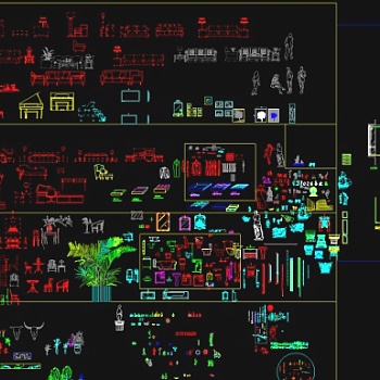 建筑家具CAD