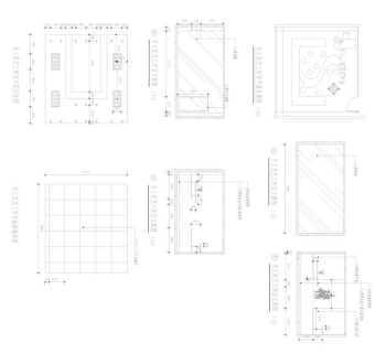 手工花艺工作室CAD图纸