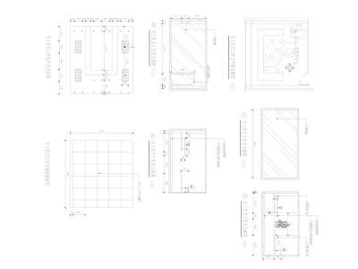 手工花艺工作室CAD图纸