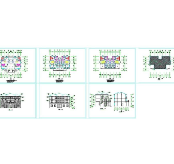 联排别墅CAD