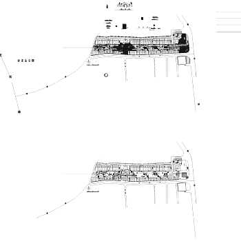 回龙山公园总图-A区CAD图纸