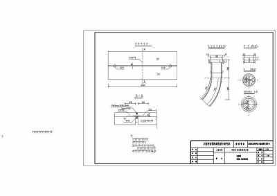 拱桥伸缩缝图CAD图纸