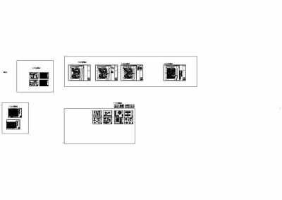 某小公园施工图全套CAD图纸