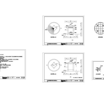 幼儿园景观自凉亭CAD图纸