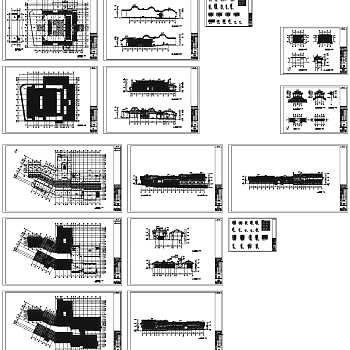 植物园民俗村规划设计JS3CAD图纸