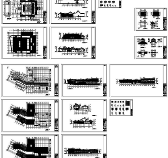 植物园民俗村规划设计JS3CAD图纸