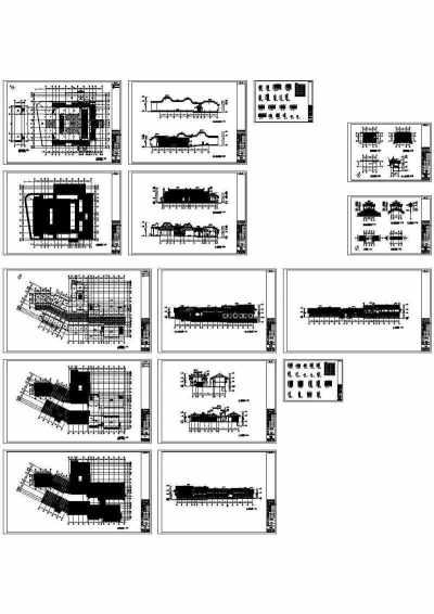 植物园民俗村规划设计JS3CAD图纸