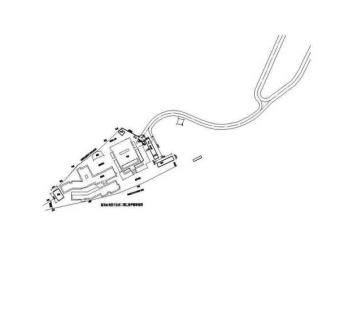 CAD植物园民俗村规划设计平面布置图纸