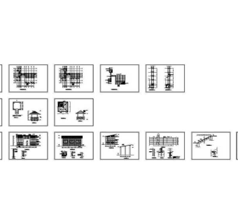 CAD深圳兰溪谷公园景观城市山林图纸
