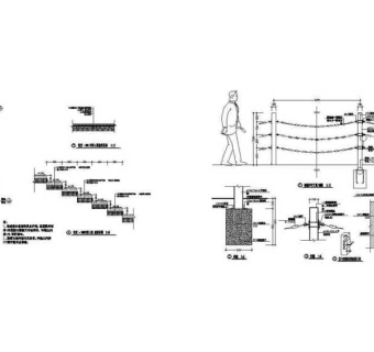 CAD深圳兰溪谷公园景观道路图纸