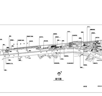 CAD通杨运河公园图纸