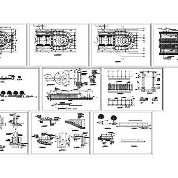 公园全套JA-1CAD图纸