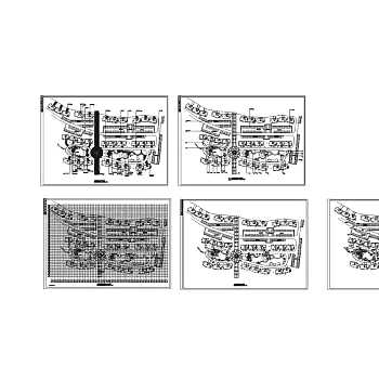 公园全套各总图CAD图纸