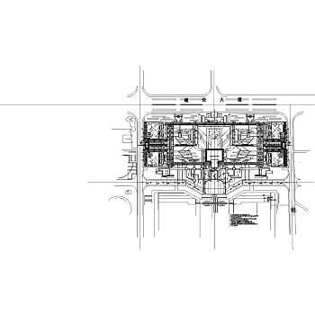 公园景观园林1008总排水CAD图纸