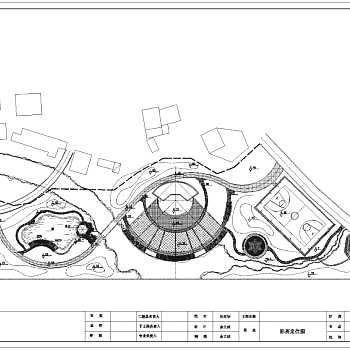公园设计004CAD图纸