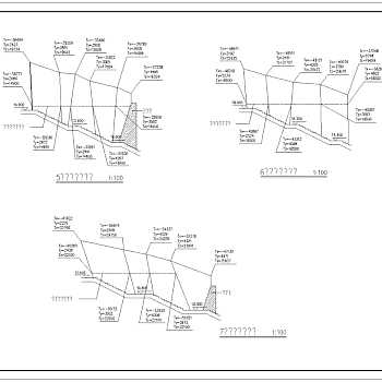 县级公园环境景观园施-12cad图纸