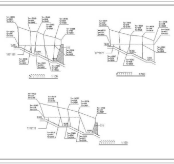 县级公园环境景观园施-12cad图纸