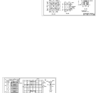 公园灯塔CAD图纸