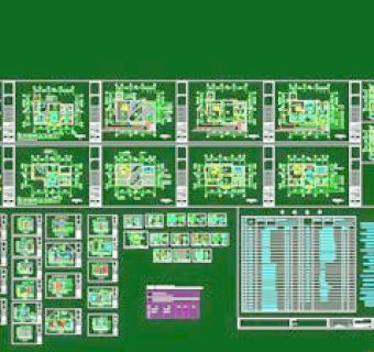 别墅施工图CAD详图经典实例