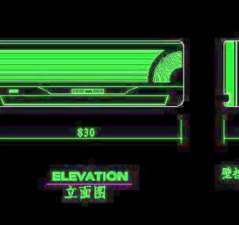 空调图块、洗衣机电冰箱图块、洗碗机引水机图块、厨房电器cad图块17