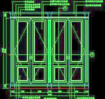 梳妆台、衣柜cad详图素材50