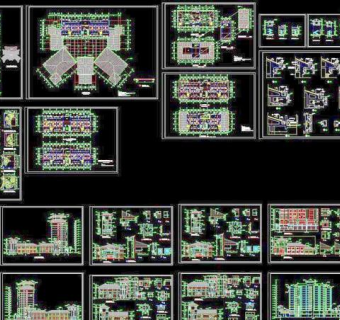 酒店全套CAD施工图
