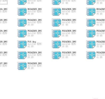 建筑CAD常用千种图块之飞机