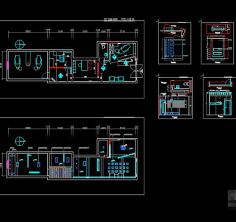 牙科诊所CAD图纸