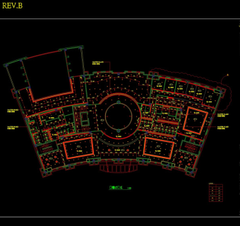 娱乐会所cad建筑