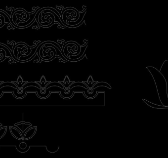 花样cad图纸